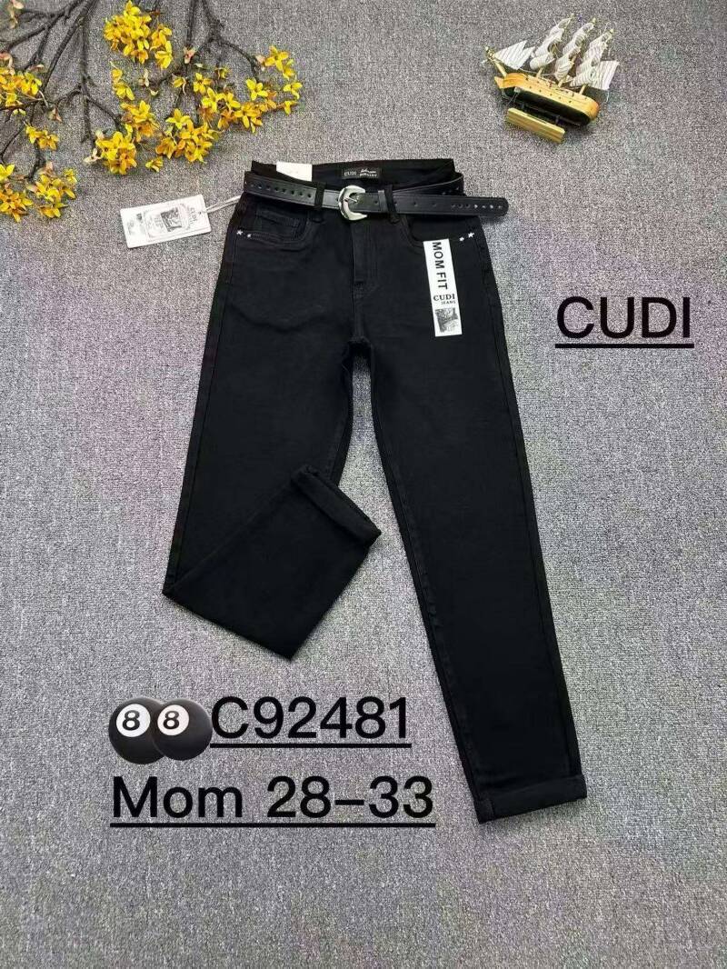 Spodnie damskie jeansy Roz 28-33, 1 Kolor Paczka 10 szt